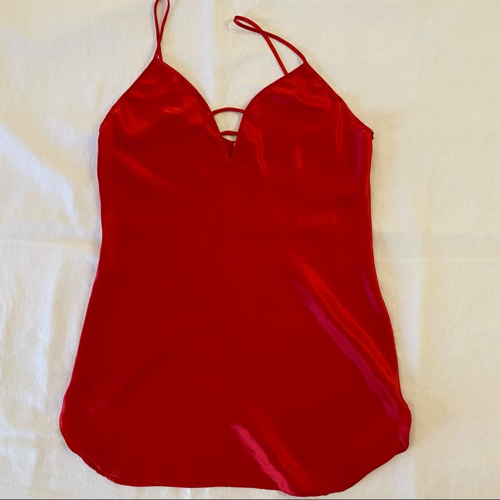 Red Babydoll Lingerie